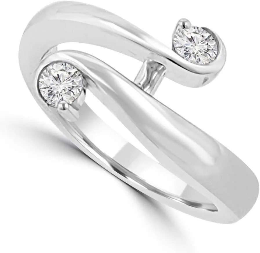 0.26 Ct Round Cut Diamond Anniversary Wedding Band Ring in Platinum