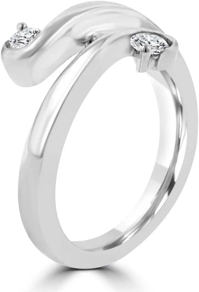 0.26 Ct Round Cut Diamond Anniversary Wedding Band Ring in Platinum