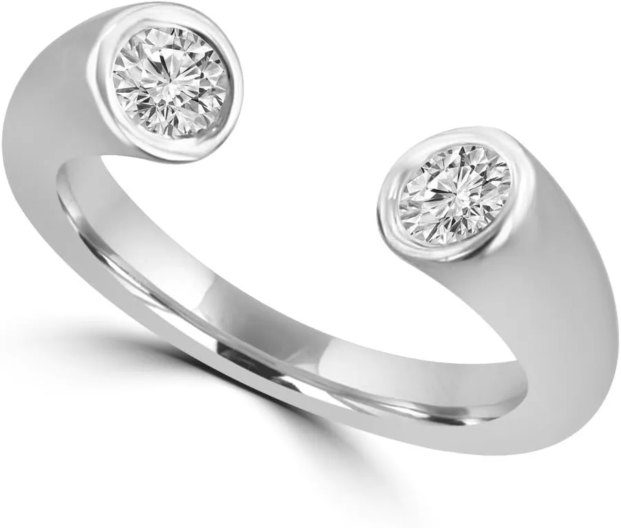 0.52 ct Ladies Brilliant Cut Diamond Anniversary Ring in Platinum