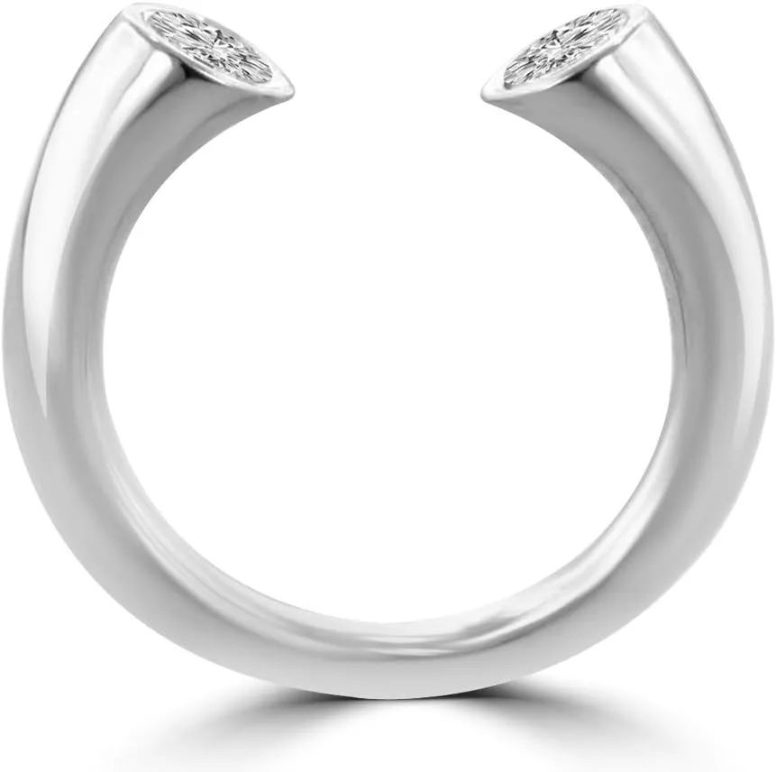 0.52 ct Ladies Brilliant Cut Diamond Anniversary Ring in Platinum