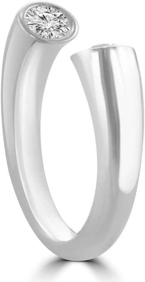 0.52 ct Ladies Brilliant Cut Diamond Anniversary Ring in Platinum