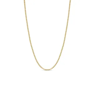 14k Gold Extra Small Box Chain Necklace