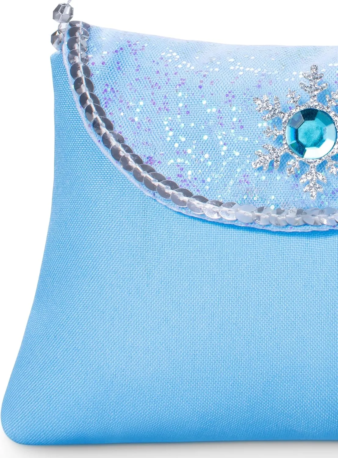 5PCS Princess Costume Accessories Set - with Princess Dress Up Handbag, Necklaces, Rings, Earrings