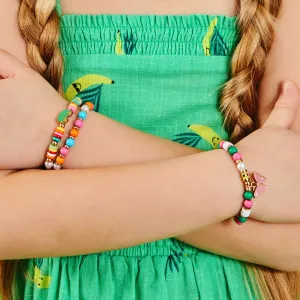 Accessorize London Tropical Bracelets Set Of 3