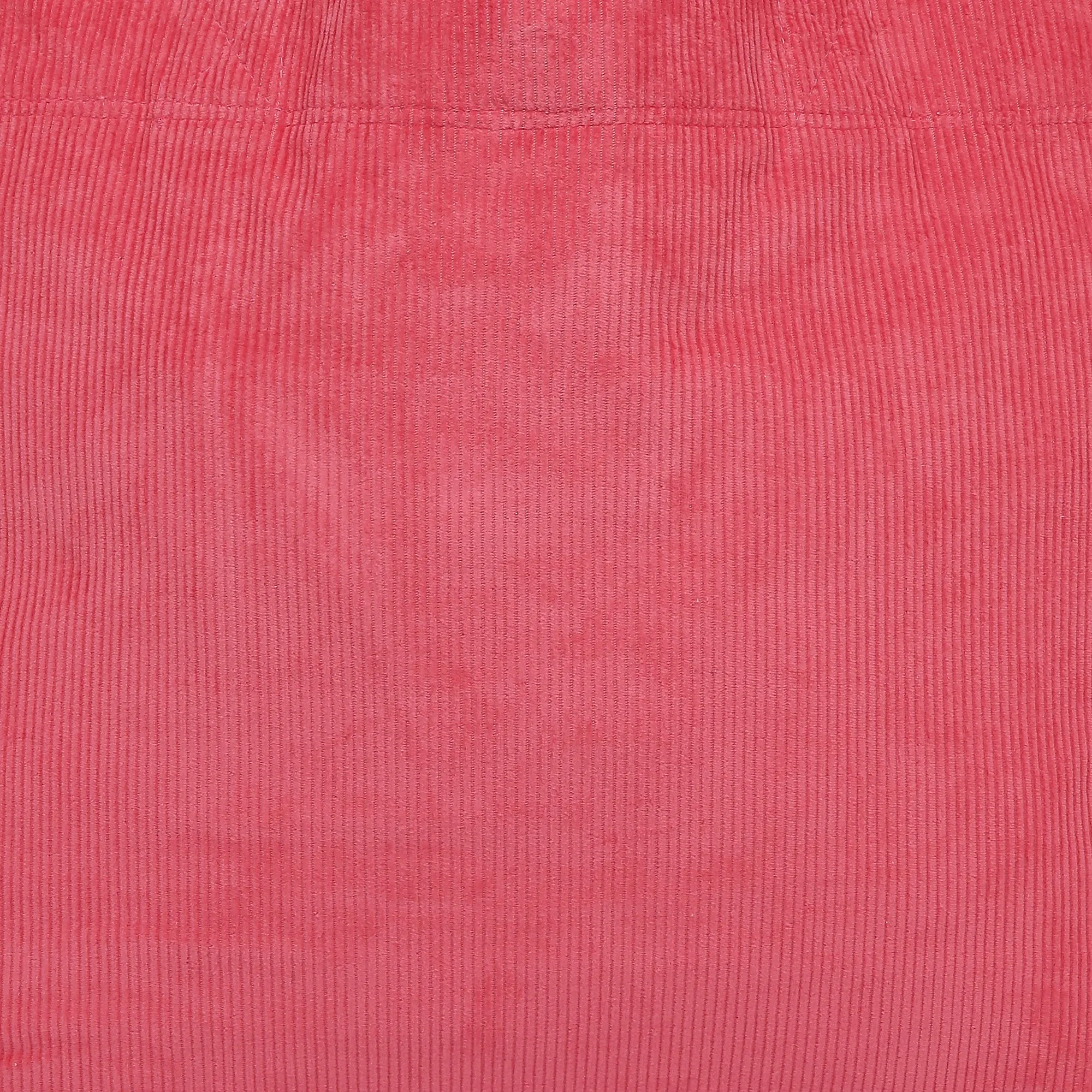 Accessorize London Women's Pure Organic Cotton Pink Cord Shopper Bag