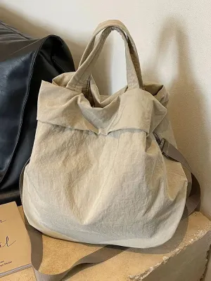 Adjustable Strap Casual Bucket Bag