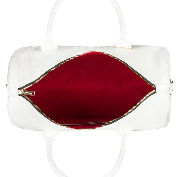 Apollo White Duffle XL