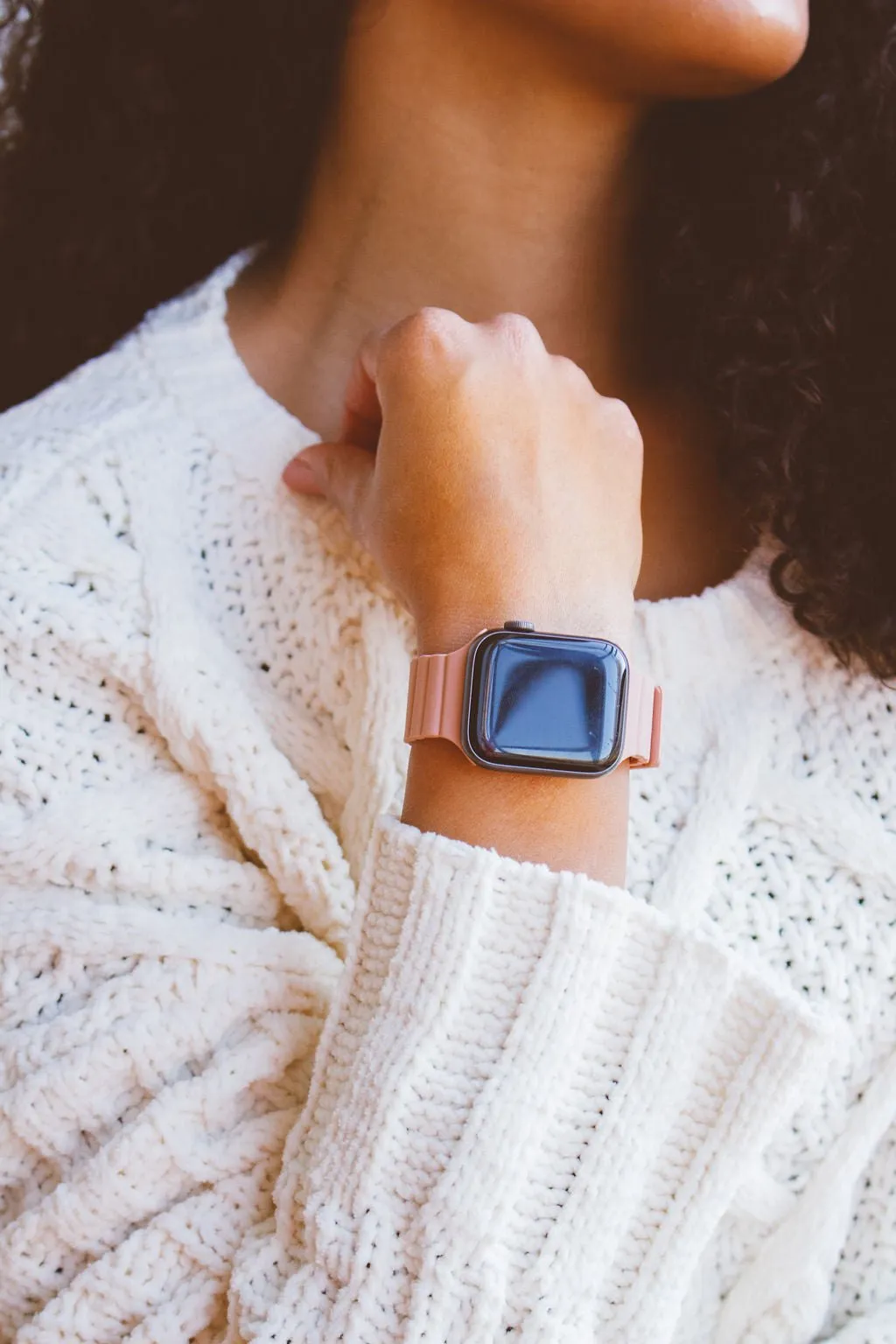 Apricot Magnetic Loop Watch Band