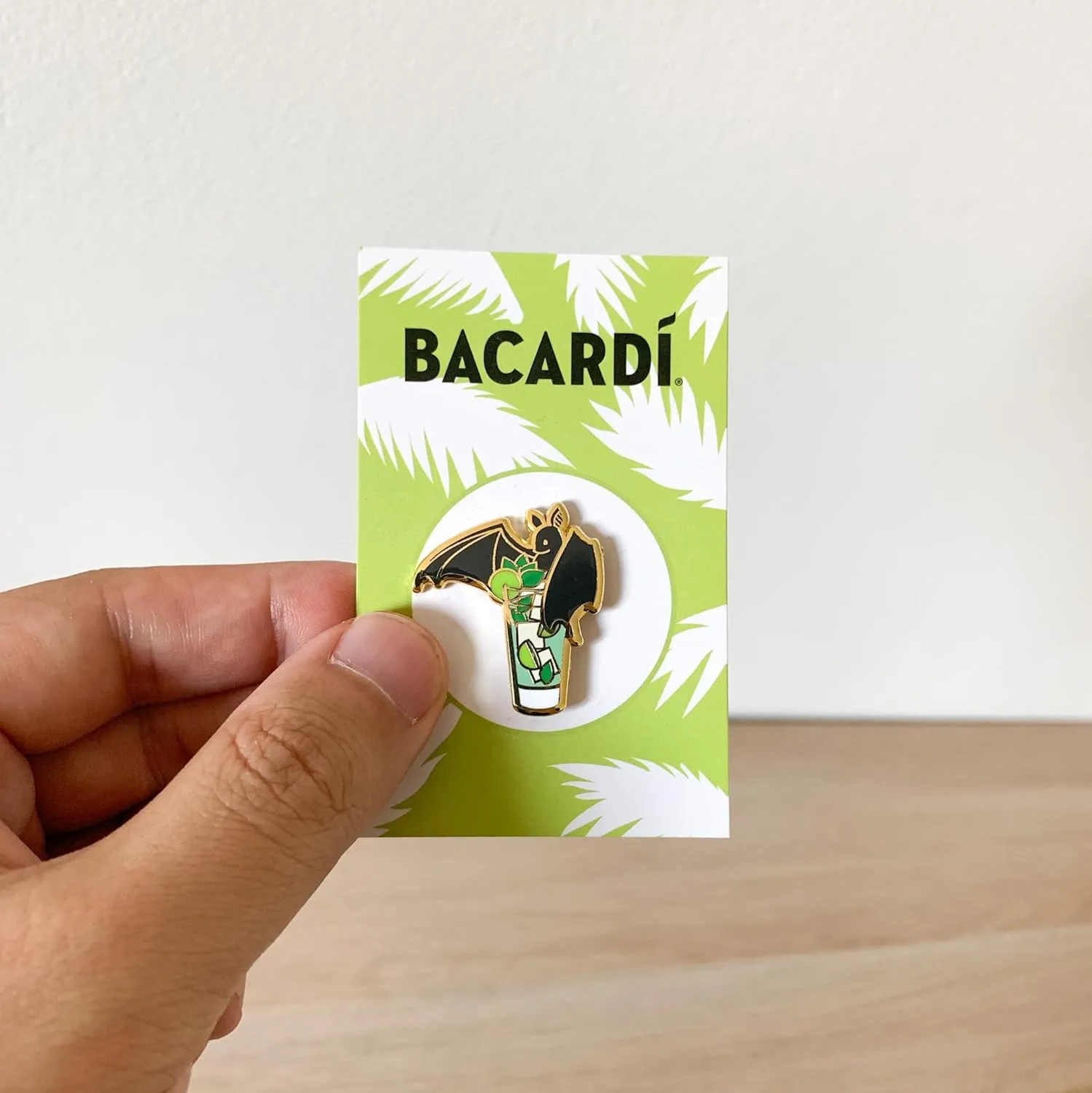 Bacardi Cocktail Enamel Pins for Bartender Aprons, Jackets, Backpacks and Purses, Shirt and Suit Lapels, Button Badges Brooch Fashion Jewelry
