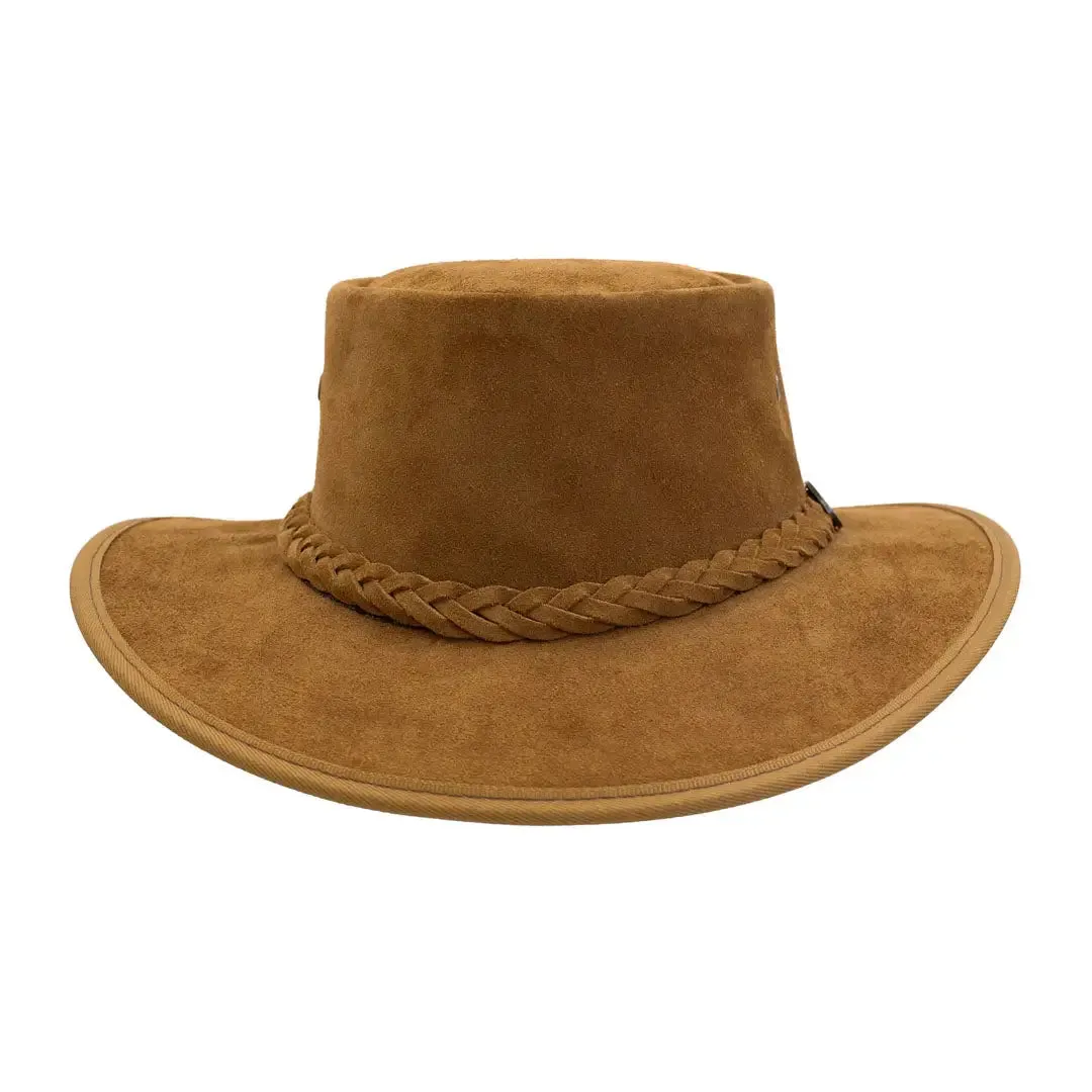 Barmah Squashy Suede Leather Hat