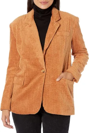 [BLANKNYC] Womens Luxury Clothing Oversized Blazzer with Pockets, Comfortable & Stylish Coat