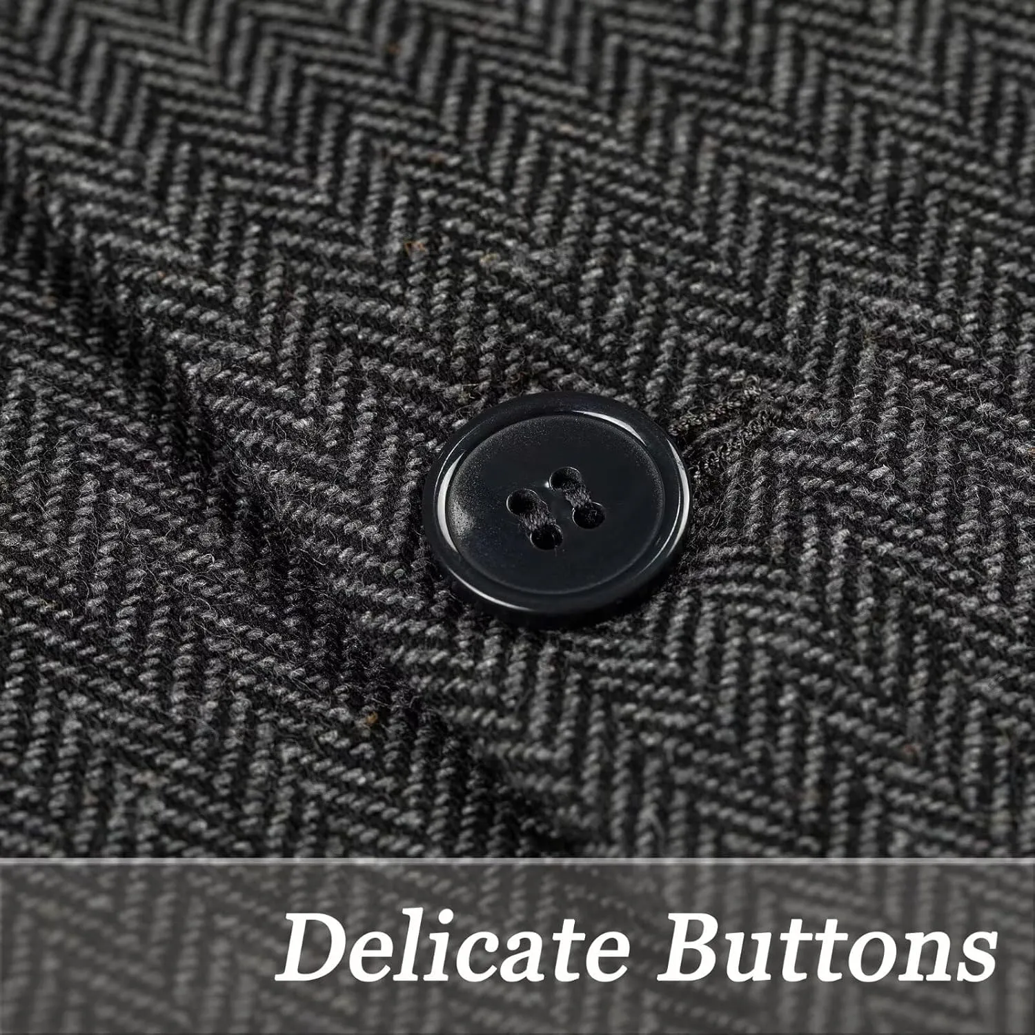 Boys Suit Blazer Tweed Herringbone Jacket Boy Sport Coats Slim Fit Retro Tuxedo Stylish Wedding Party Prom Homecoming