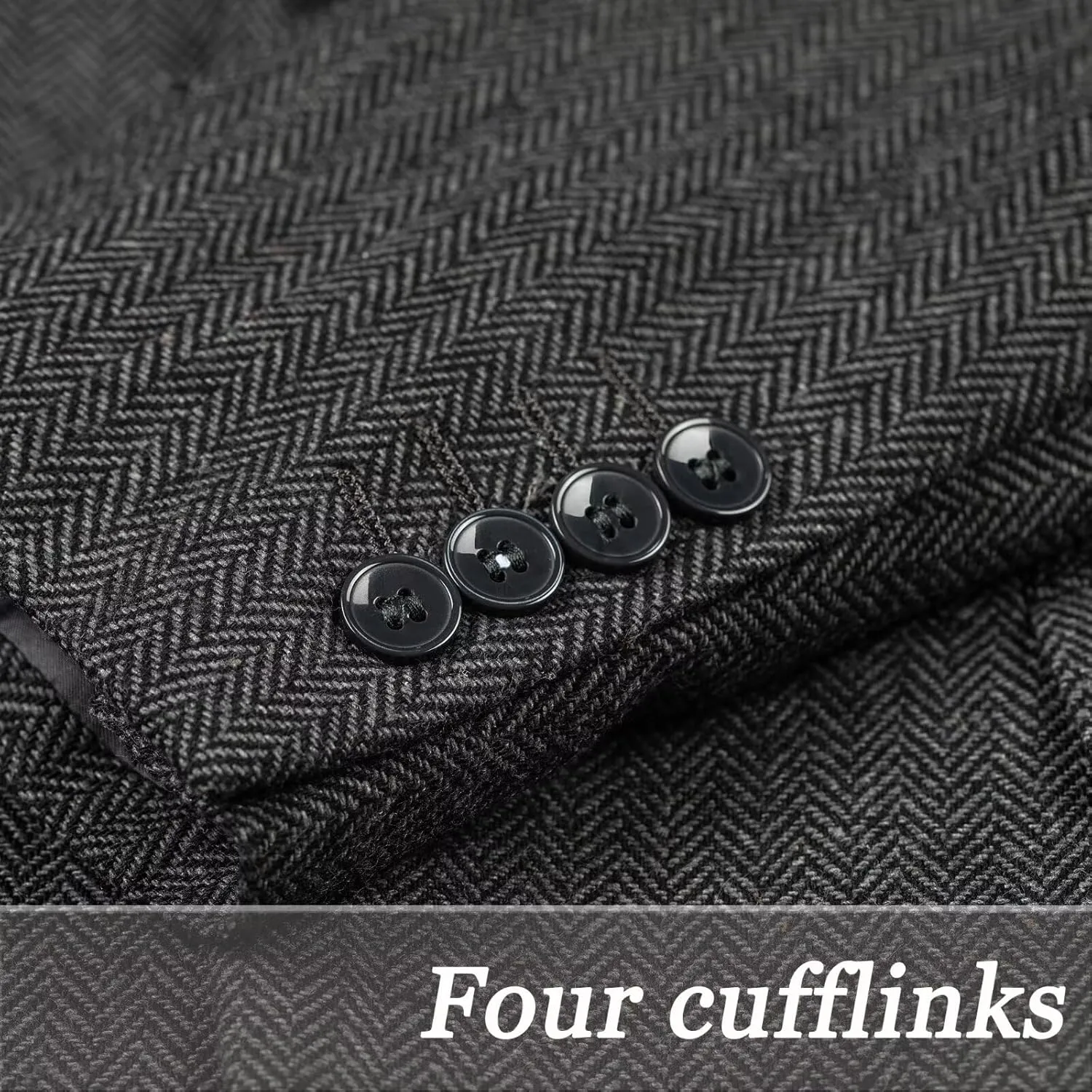 Boys Suit Blazer Tweed Herringbone Jacket Boy Sport Coats Slim Fit Retro Tuxedo Stylish Wedding Party Prom Homecoming