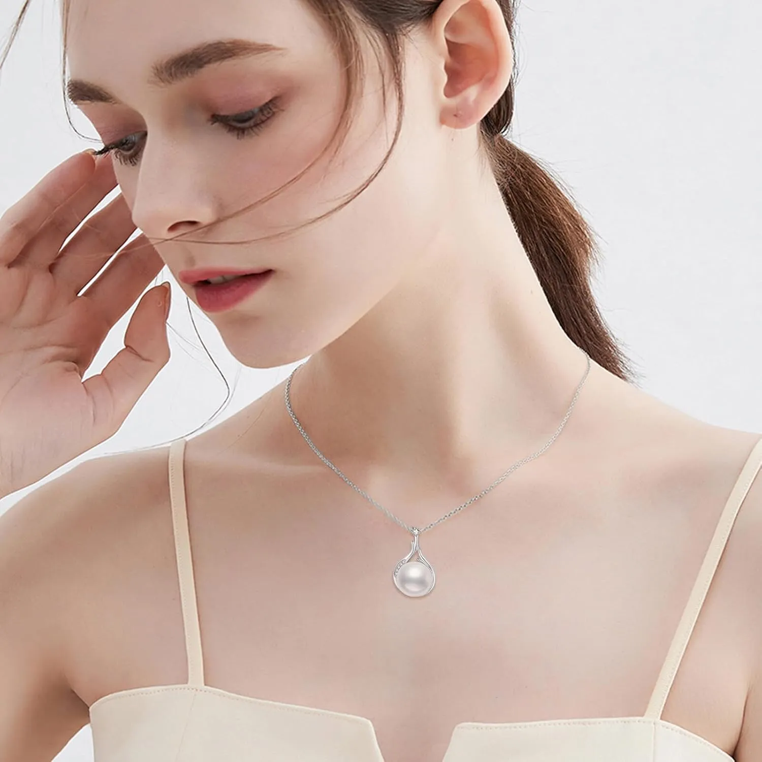 Butterfly/Crysta/Opal Necklaces for Women Sterling Silver Pendant Necklace Jewelry for Women