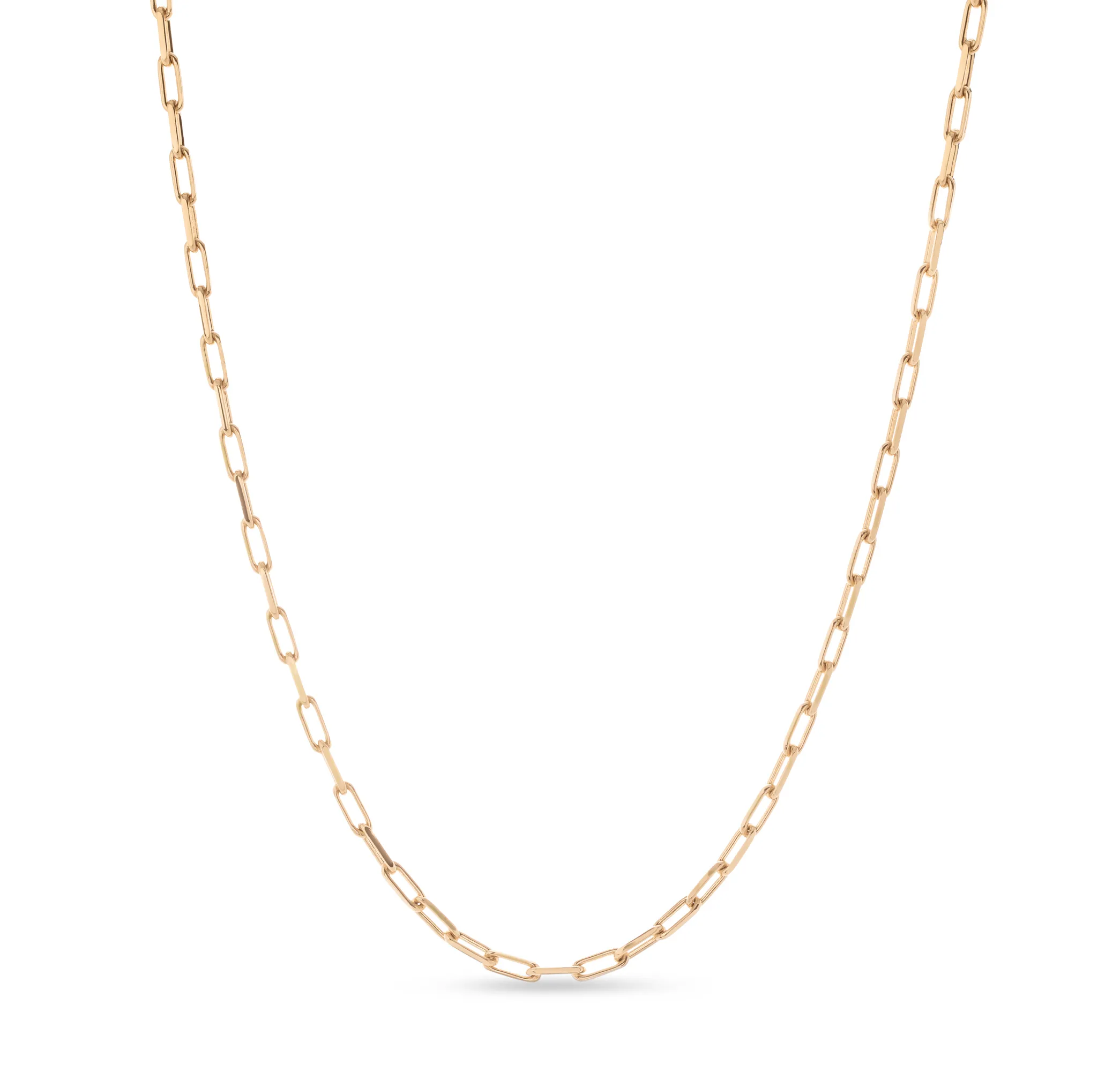 Chain 8 Necklace in Gold