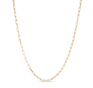 Chain 8 Necklace in Gold
