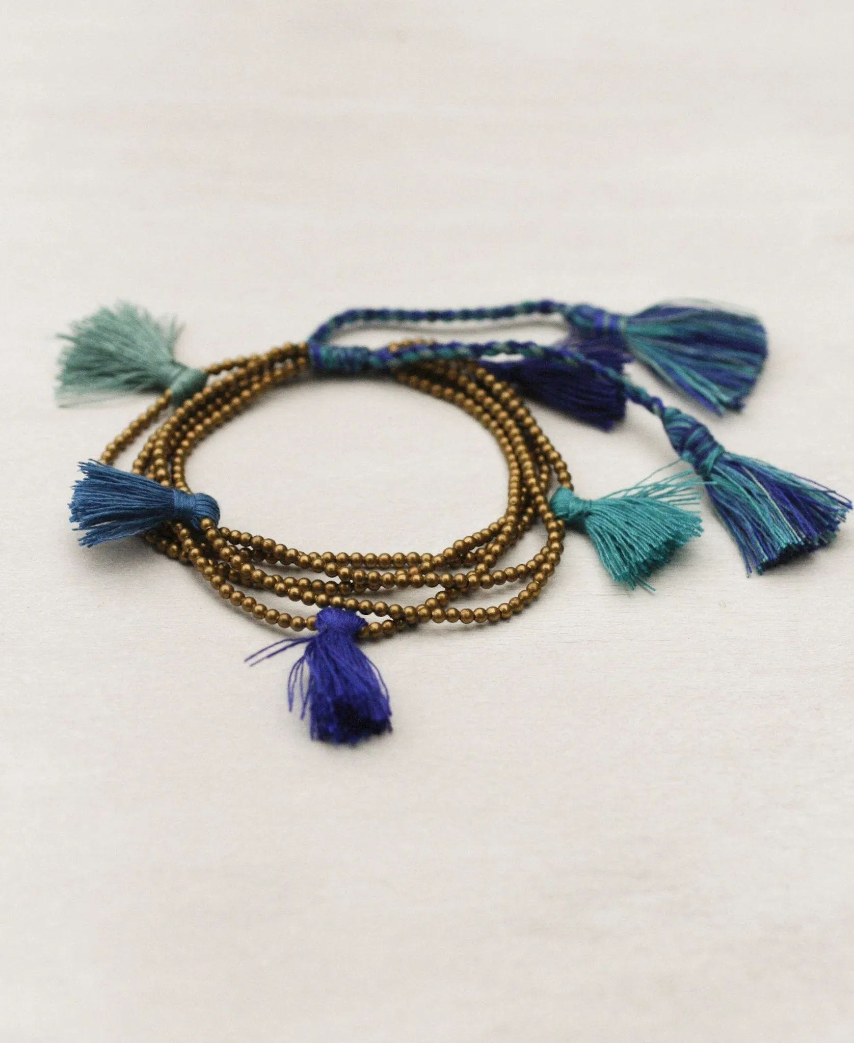 Dancing Tassels Adjustable Bracelet
