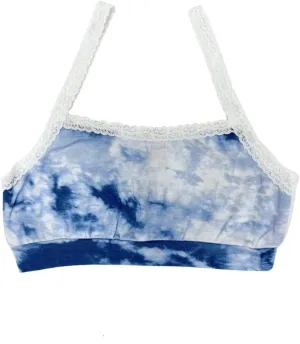 Esme Girl's Comfortable Cami Bralette Training Bra Two Ply L 7-8, XL 10-12, XXL 14