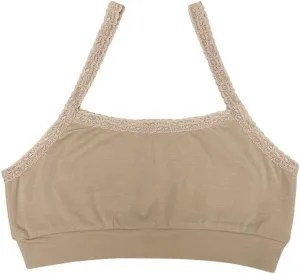 Esme Girl's Comfortable Cami Bralette Training Bra Two Ply L 7-8, XL 10-12, XXL 14