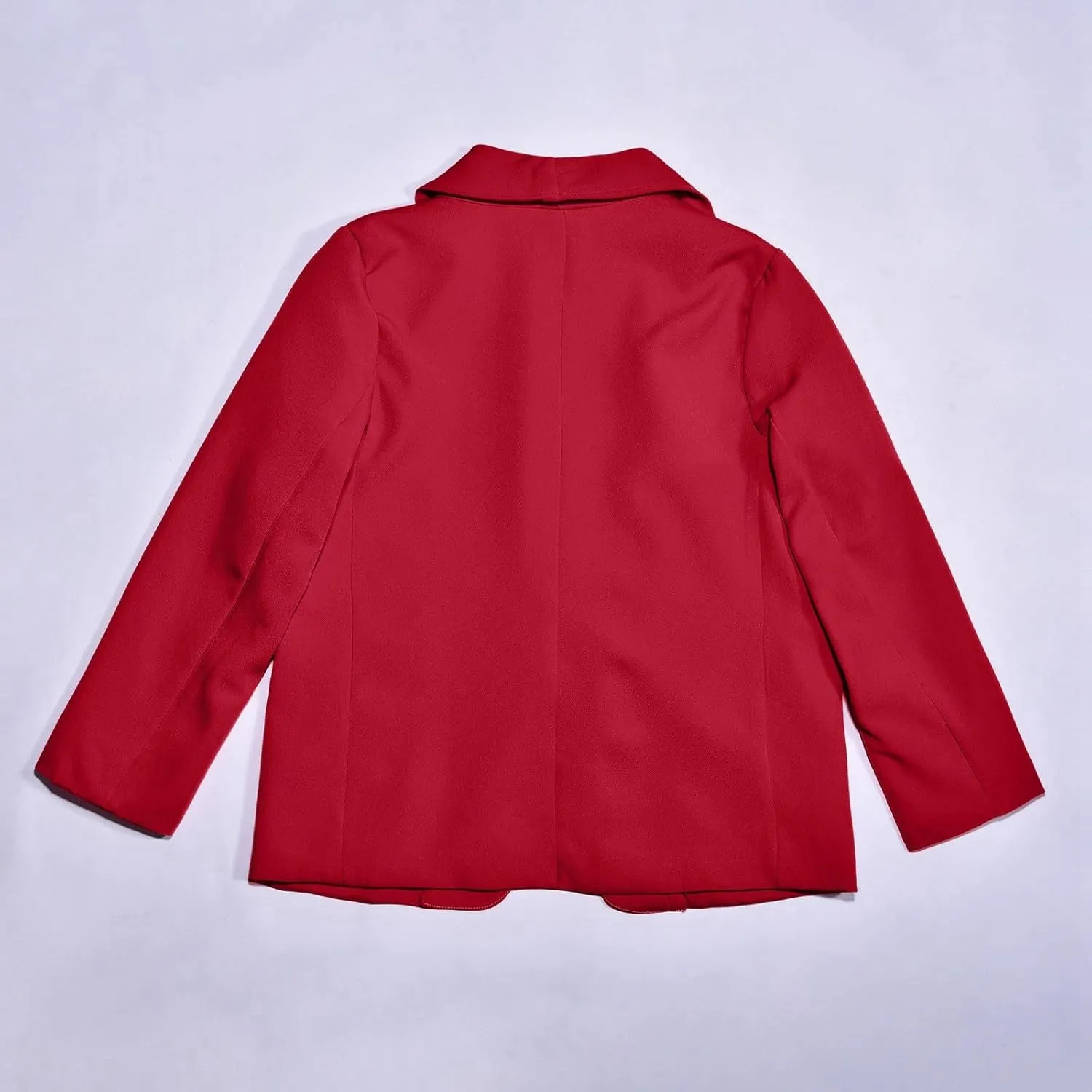 Girls Open Front Blazer Jacket Lightweight and Stylish Comfortable Suit Jacket for Kids Casual and Formal Occasions