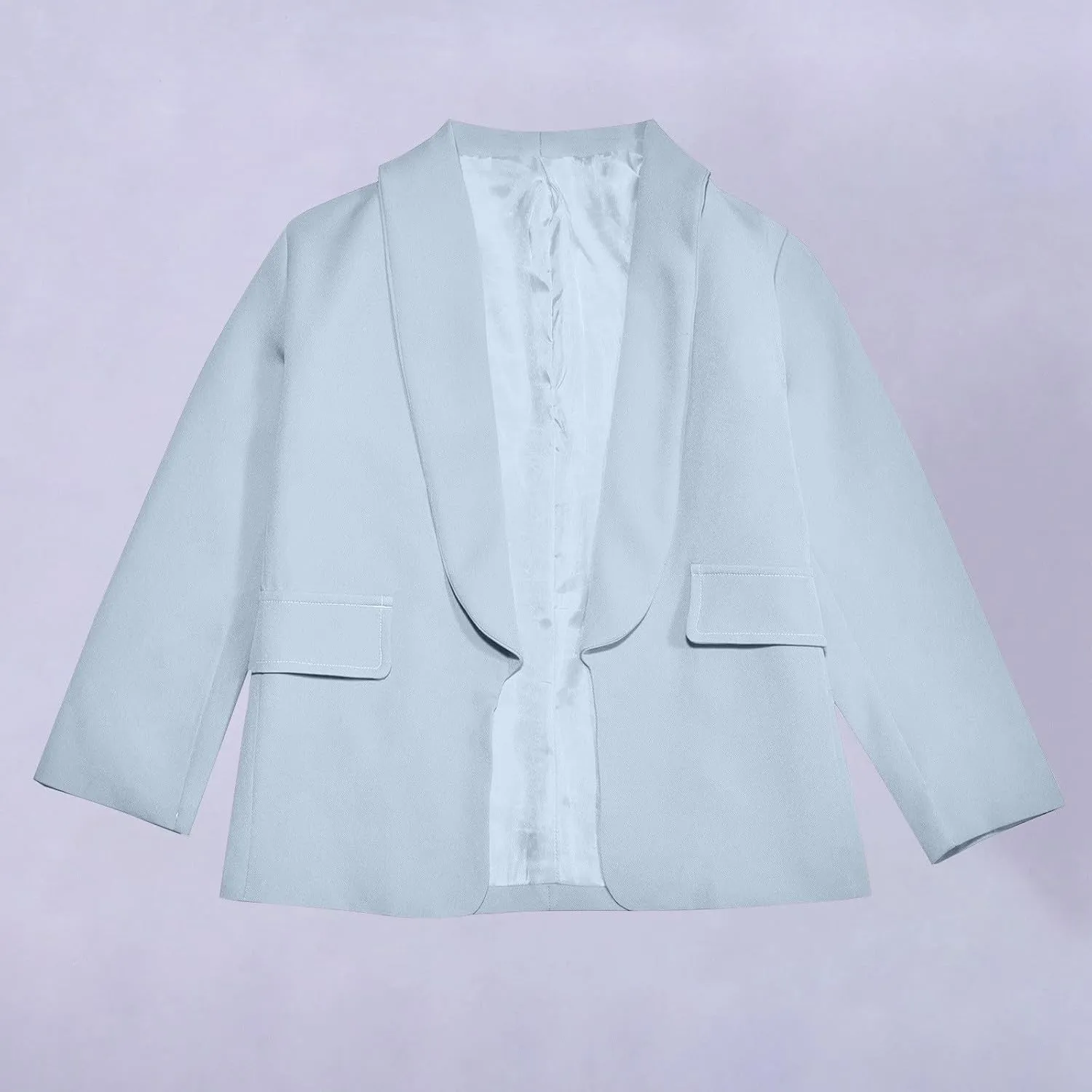 Girls Open Front Blazer Jacket Lightweight and Stylish Comfortable Suit Jacket for Kids Casual and Formal Occasions