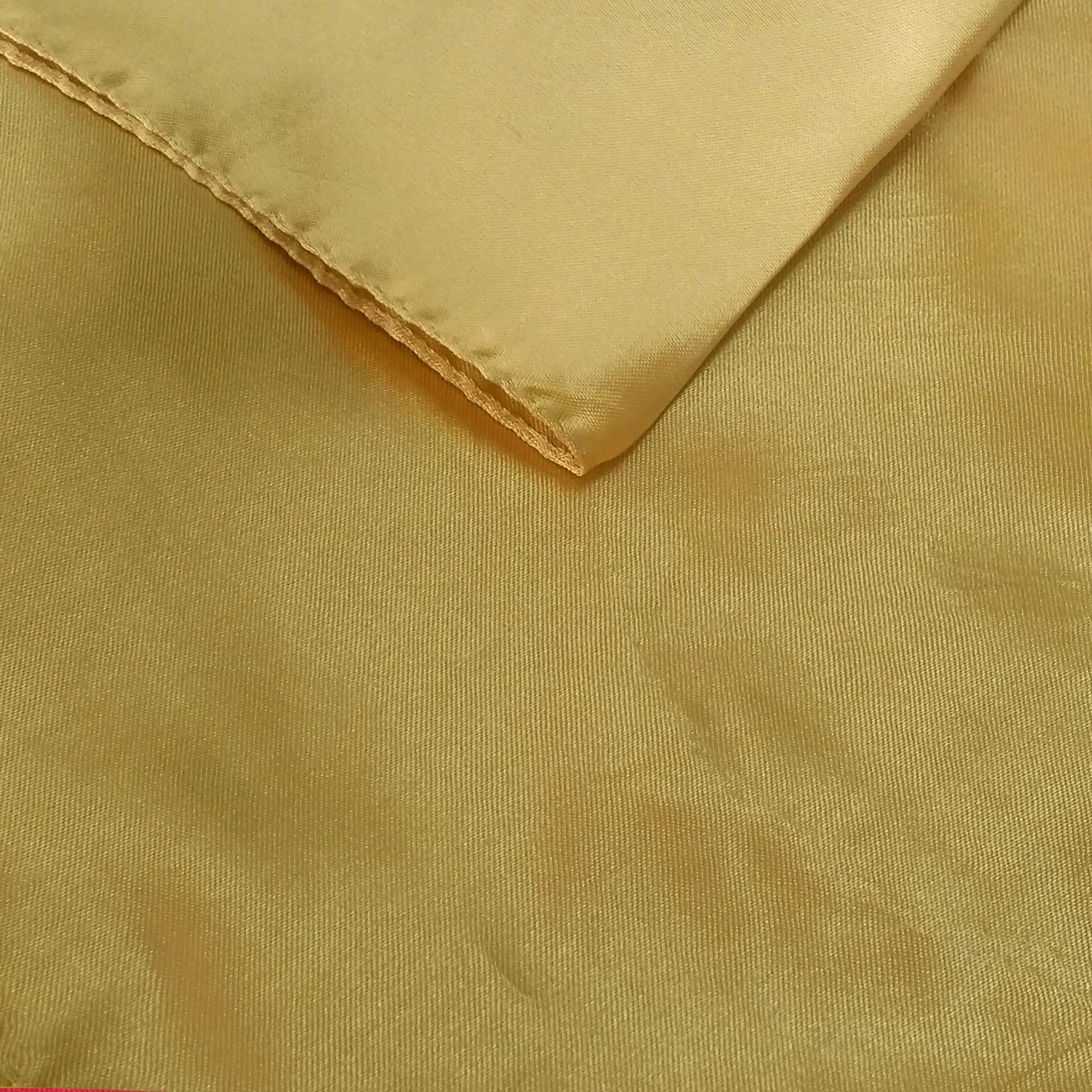 Gold Satin Chair Sash