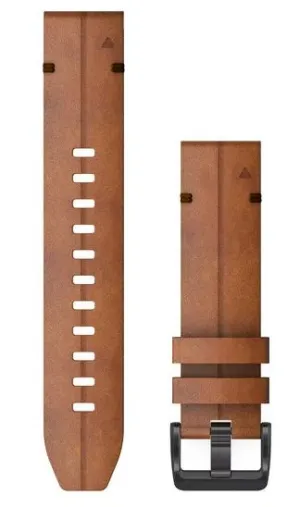 GRM Watch Band QuickFit 22 Chestnut Leather