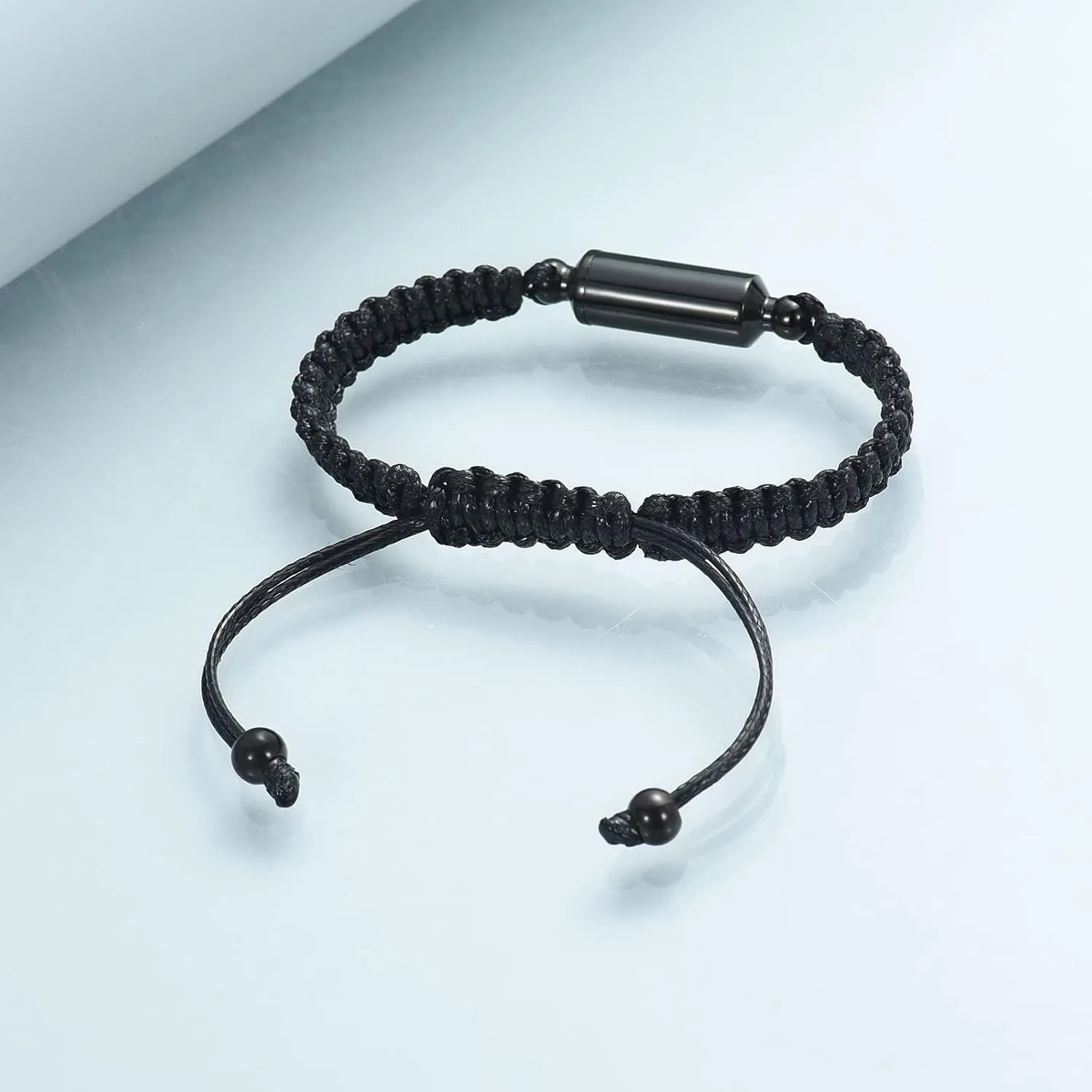 Imrsanl Stainless Steel Cremation Jewelry Urn Bracelet for Ashes - Cylinder Urn Bangles for Human Ashes - Memorial Ashes Keepsake Jewelry for Men Women