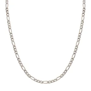 INOX 4.7mm 20 Inch Titanium Figaro Chain