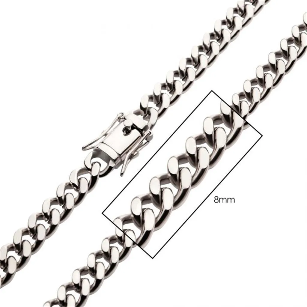 INOX Miami Cuban Stainless Chain