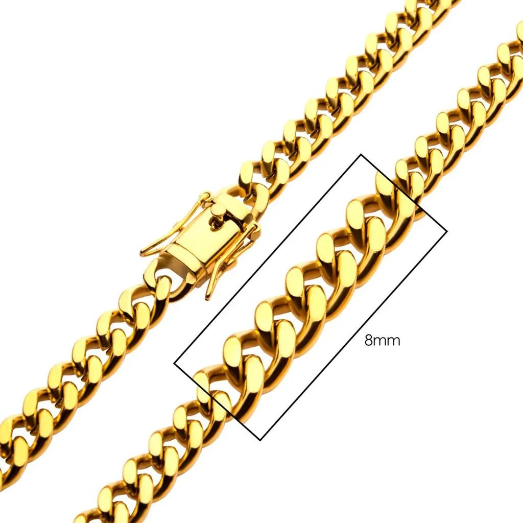 INOX Miami Cuban Stainless Chain