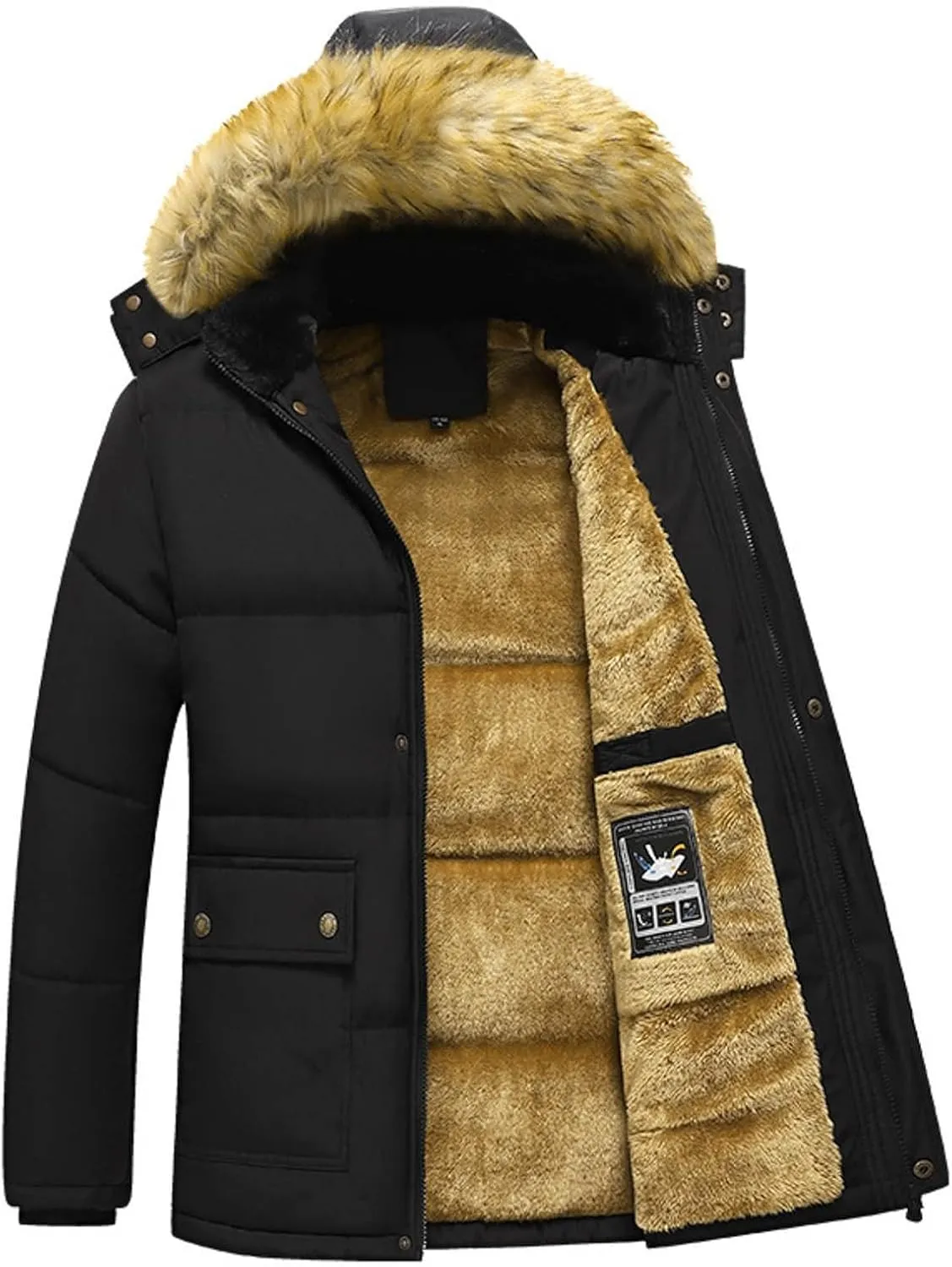 Jackets for Men Lightweight Classic Fleece Jacket Coat Comfortable Leisure Jacket Active Jacket Stylish Golf Jackets