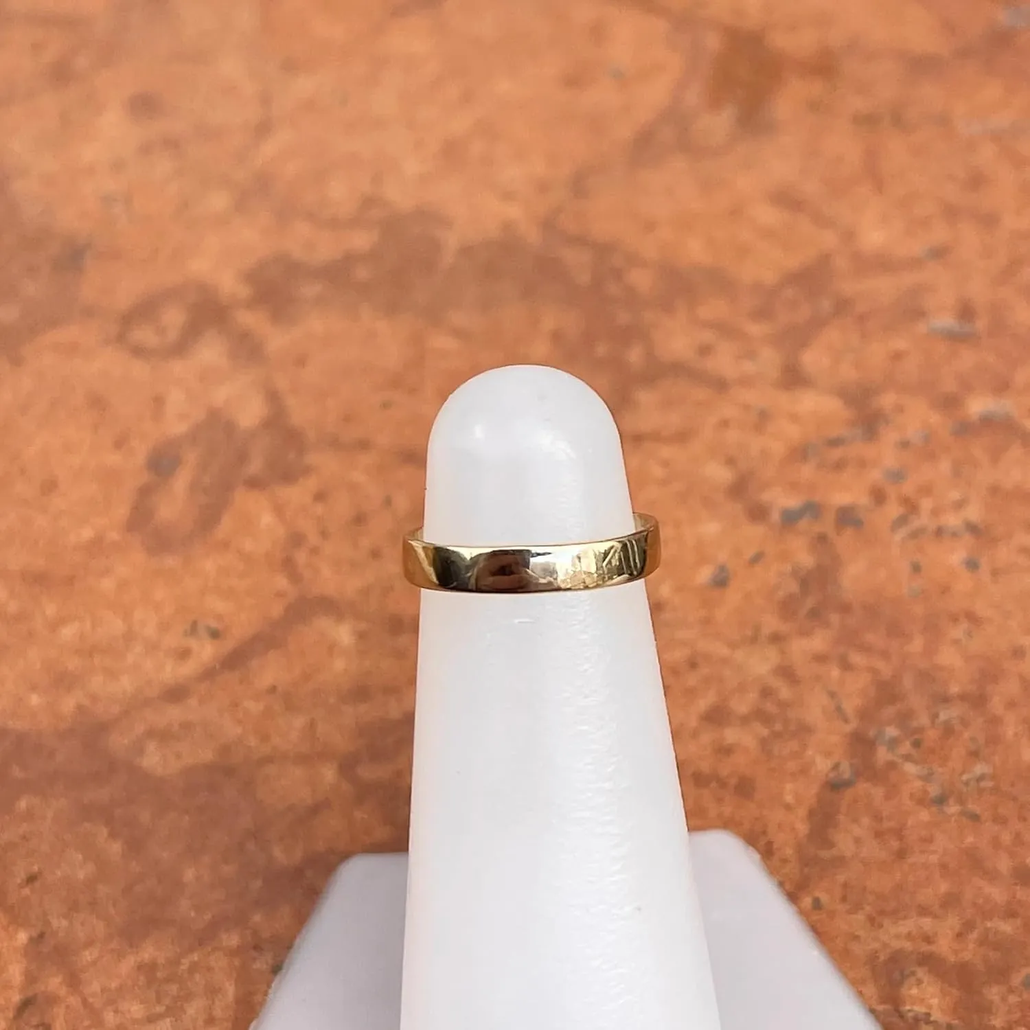 JewelryWeb - Solid 14k Gold 3mm Classic Polished Adjustable Toe Ring - Boho Style, Non Tarnish