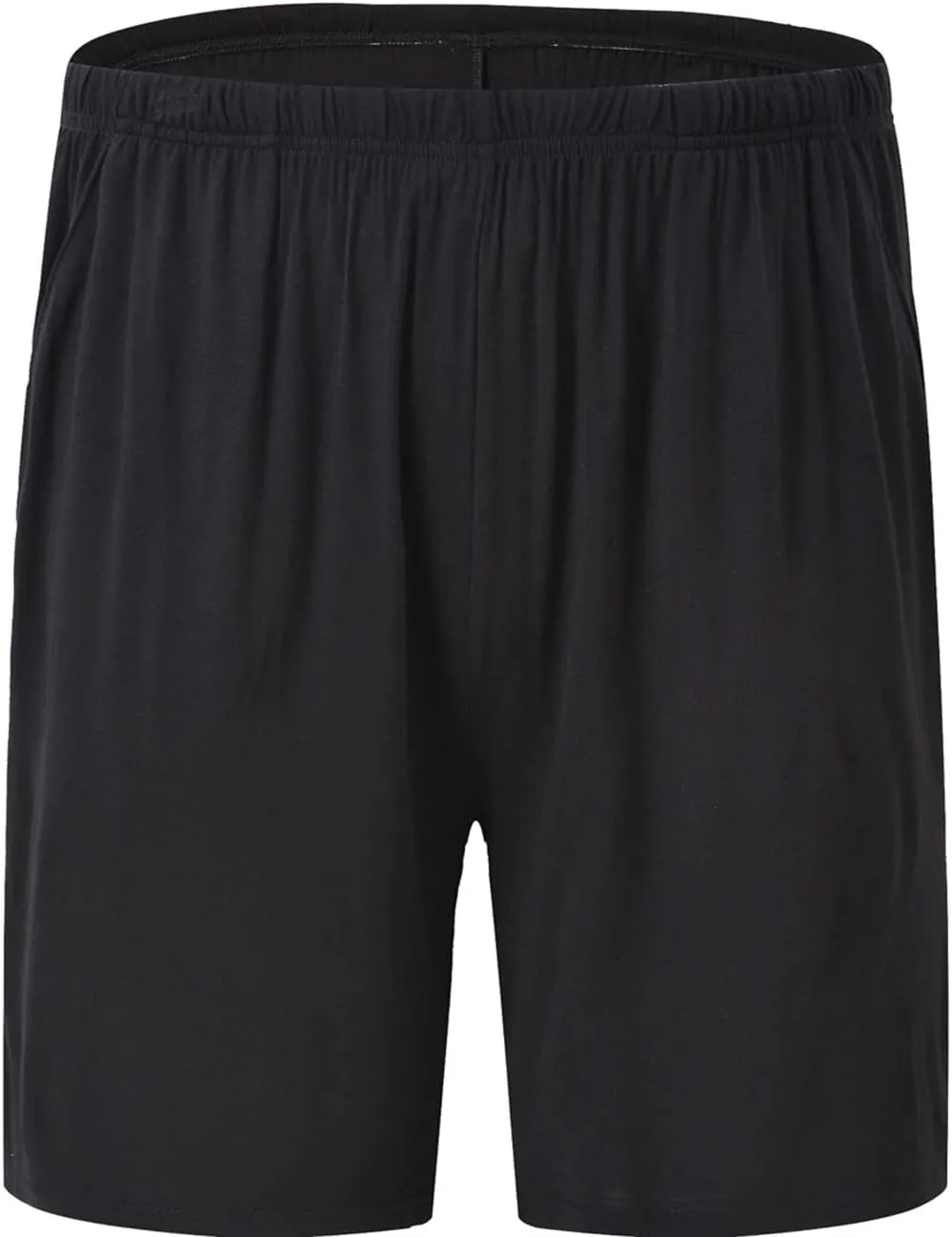 JINSHI Mens Pajama Shorts Soft Comfortable Lightweight Elastic Drawstring Men Lounge Sleep Shorts with Pockets