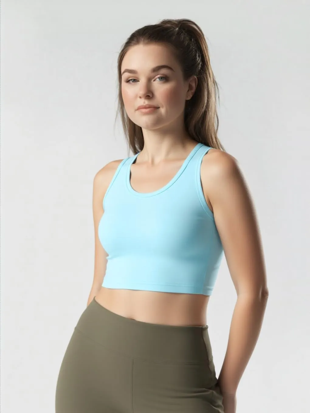 JOYO Women's 3 Piece Tank Tops Ribbed Seamless Workout Exercise Shirts Yoga Crop Tops Camisole Cotton Blouse for Women