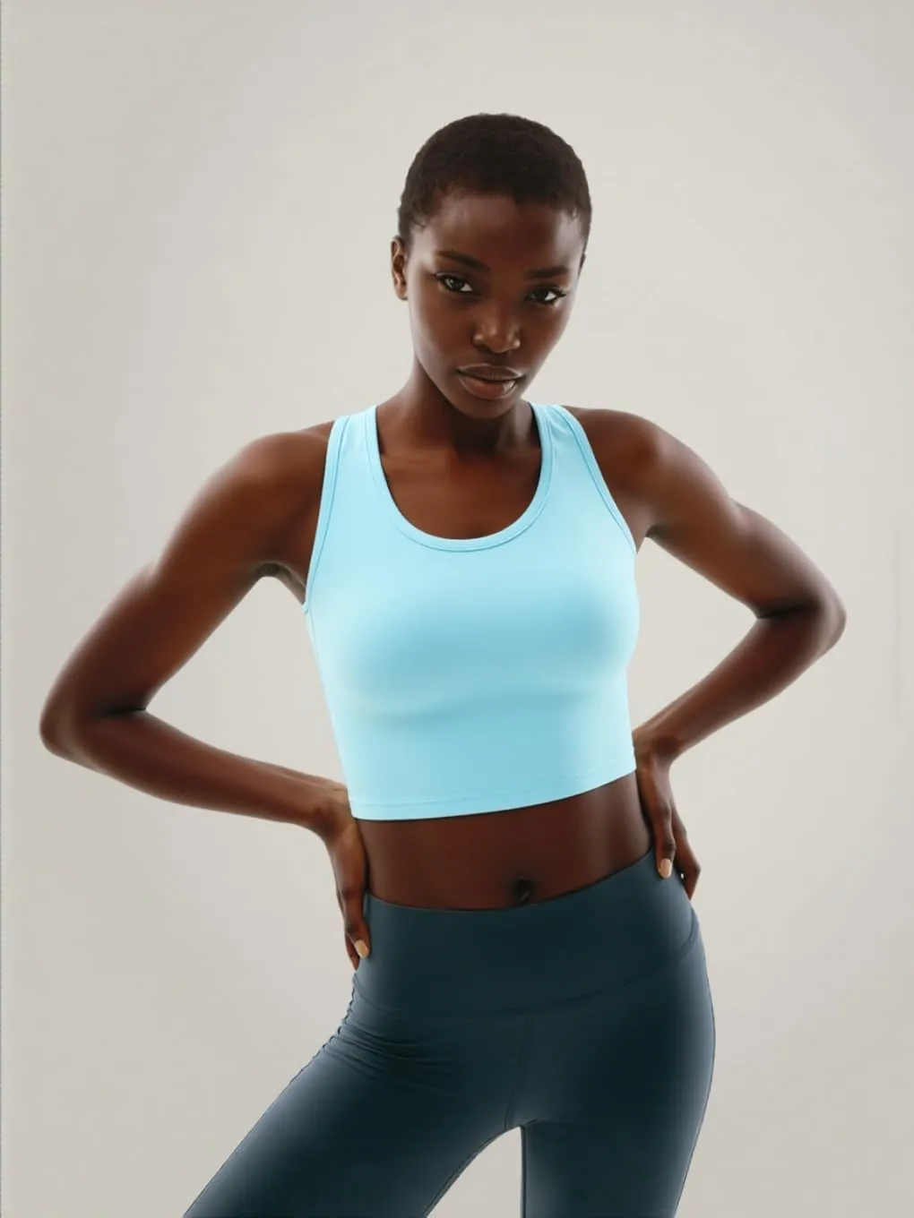 JOYO Women's 3 Piece Tank Tops Ribbed Seamless Workout Exercise Shirts Yoga Crop Tops Camisole Cotton Blouse for Women