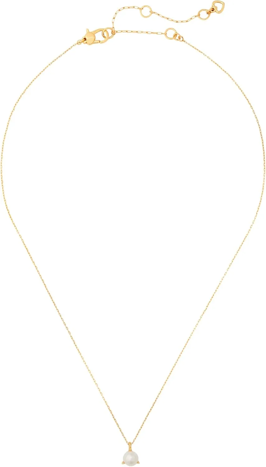 kate spade new york Brilliant Statements Trio Prong Pendant Necklace