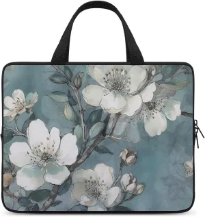 Laptop Shoulder Bag Laptop Bag Computer Bag Graceful Lines Messenger Bag for Unisex