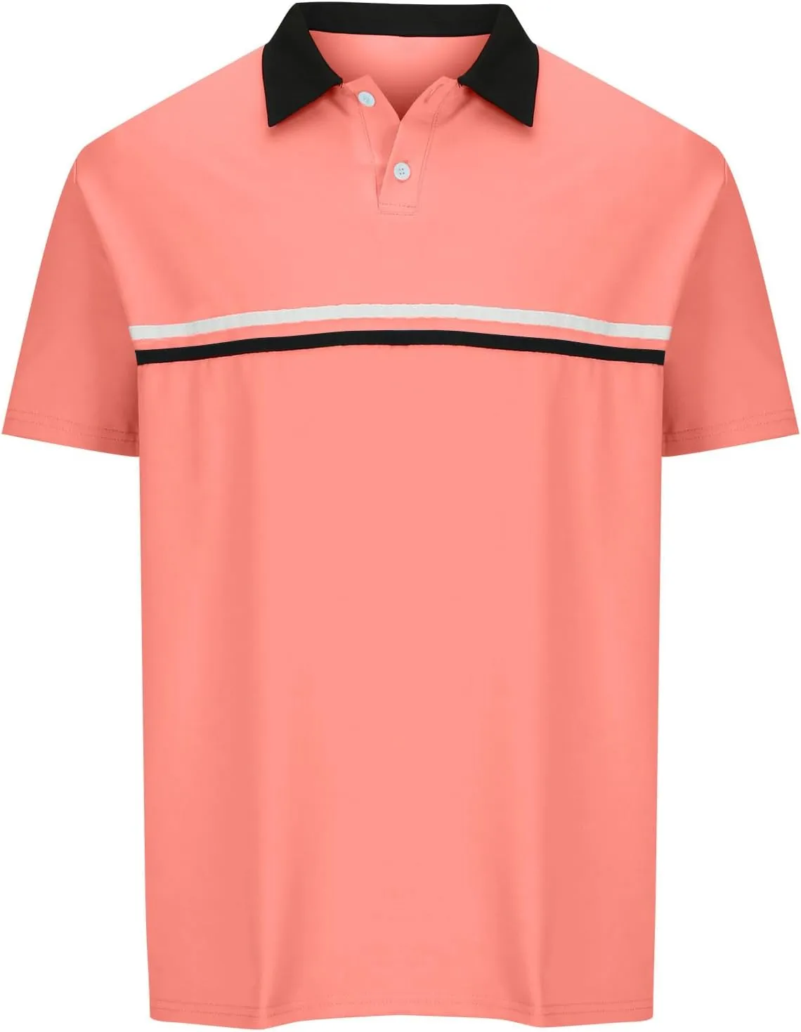 Men's Polos Shirts Classic Short Sleeve Men Golf T Shirts Summer Quick Dry Tops Casual Athletic Clothing Collared Tee