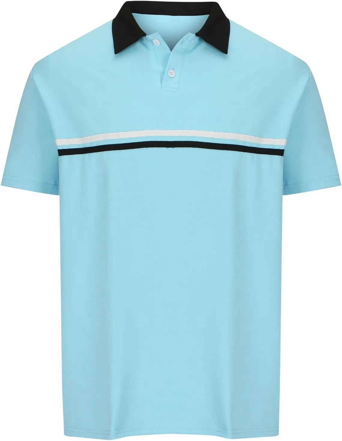 Men's Polos Shirts Classic Short Sleeve Men Golf T Shirts Summer Quick Dry Tops Casual Athletic Clothing Collared Tee