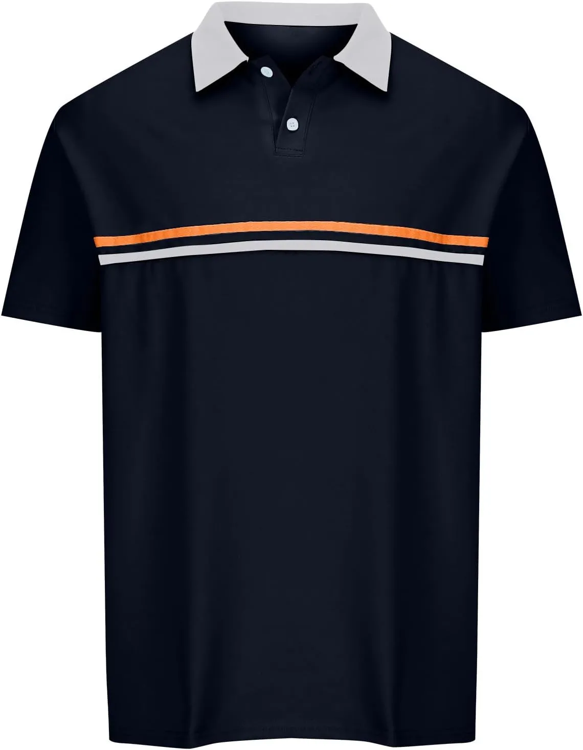 Men's Polos Shirts Classic Short Sleeve Men Golf T Shirts Summer Quick Dry Tops Casual Athletic Clothing Collared Tee