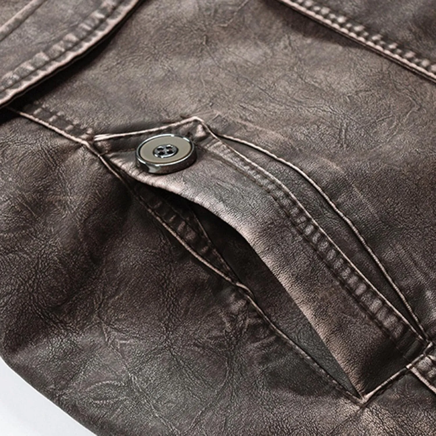 Mens Retro Faux Pu Leather Vintage Long Trench Coat Classic Steampunk Gothic Motorcycle Biker Jacket Overcoat Windbreaker