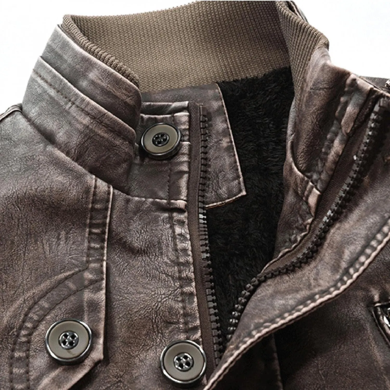 Mens Retro Faux Pu Leather Vintage Long Trench Coat Classic Steampunk Gothic Motorcycle Biker Jacket Overcoat Windbreaker