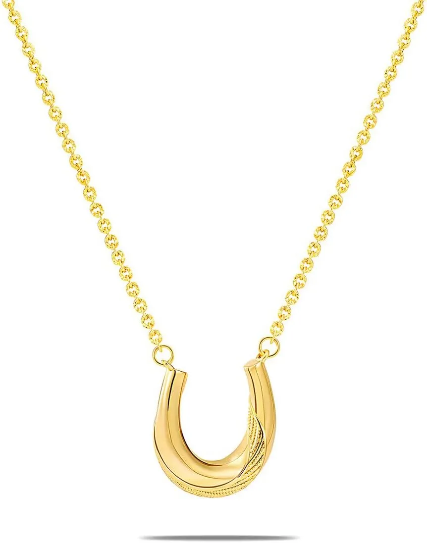 Milan Chiva Gold Necklaces for Women 14K Gold Plated Chain Lightweight Dainty Jewelry