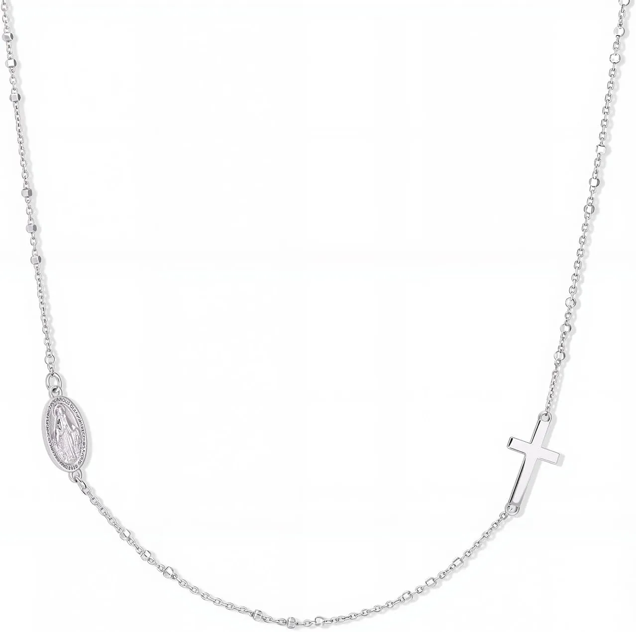 Milan Chiva Gold Necklaces for Women 14K Gold Plated Chain Lightweight Dainty Jewelry