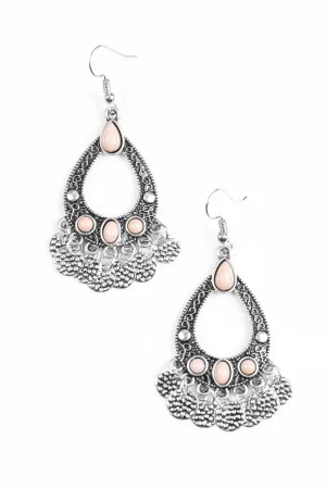 Paparazzi Earring ~ Island Escapade - Brown