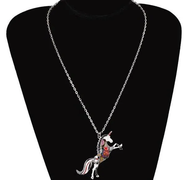 Rainbow Unicorn Necklace