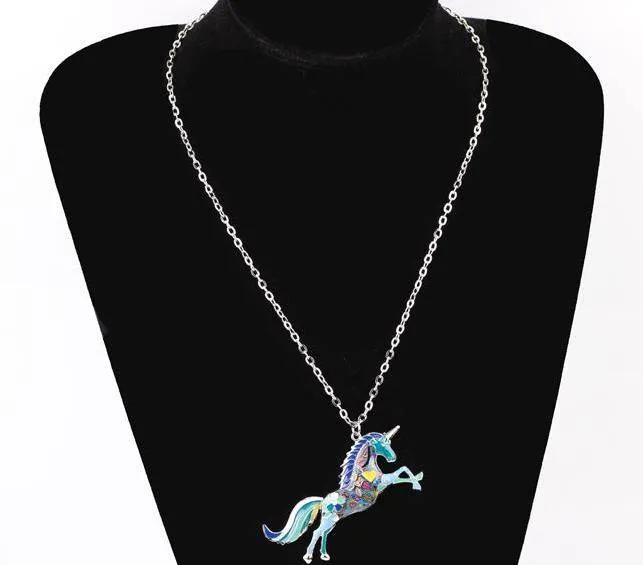Rainbow Unicorn Necklace