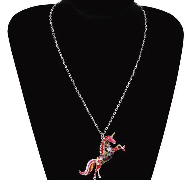 Rainbow Unicorn Necklace