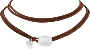 Sacina Layered Brown Choker Boho Necklace, Hippie Choker Necklace for Women, Christmas Jewelry Gift for Women